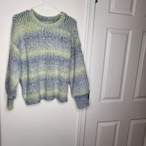 Blue/green stripe Sweater